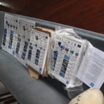 The Great Fiji Shark Count logbook, posters, guide books and boards