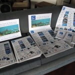 The Great Fiji Shark Count logbook, posters, guide books and boards