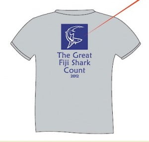 Great Fiji Shark Count tshirt